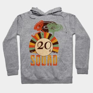 20th anniversary music squad, birthday gift vintage Hoodie